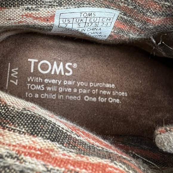 Toms Suede Wedge Lace Up Ankle Booties Women's Size 7 - Picture 12 of 12